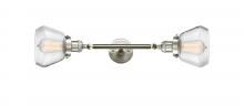 Innovations Lighting 208L-SN-G172 - Fulton - 2 Light - 7 inch - Brushed Satin Nickel - Adjustable Bath Vanity Light