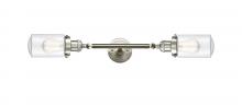 Innovations Lighting 208L-SN-G312 - Dover - 2 Light - 5 inch - Brushed Satin Nickel - Adjustable Bath Vanity Light