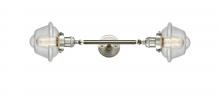 Innovations Lighting 208L-SN-G534 - Oxford - 2 Light - 8 inch - Brushed Satin Nickel - Adjustable Bath Vanity Light