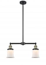 Innovations Lighting 209-BAB-G181S - Canton - 2 Light - 21 inch - Black Antique Brass - Stem Hung - Adjustable Island Light