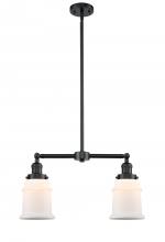 Innovations Lighting 209-OB-G181 - Canton - 2 Light - 21 inch - Oil Rubbed Bronze - Stem Hung - Adjustable Island Light