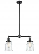 Innovations Lighting 209-OB-G182 - Canton - 2 Light - 21 inch - Oil Rubbed Bronze - Stem Hung - Adjustable Island Light