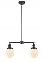 Innovations Lighting 209-OB-G201-6 - Beacon - 2 Light - 23 inch - Oil Rubbed Bronze - Stem Hung - Adjustable Island Light