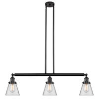 Innovations Lighting 213-OB-G62 - Cone - 3 Light - 39 inch - Oil Rubbed Bronze - Stem Hung - Adjustable Island Light