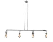 Innovations Lighting 214-PC - Bare Bulb - 4 Light - 48 inch - Polished Chrome - Stem Hung - Adjustable Island Light