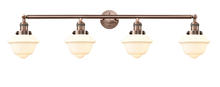 Innovations Lighting 215-AC-G531 - Oxford - 4 Light - 46 inch - Antique Copper - Adjustable Bath Vanity Light