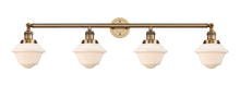 Innovations Lighting 215-BB-G531 - Oxford - 4 Light - 46 inch - Brushed Brass - Adjustable Bath Vanity Light