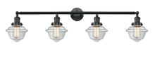Innovations Lighting 215-BK-G532 - Oxford - 4 Light - 46 inch - Matte Black - Adjustable Bath Vanity Light