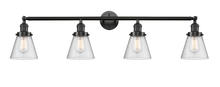 Innovations Lighting 215-OB-G64 - Cone - 4 Light - 42 inch - Oil Rubbed Bronze - Adjustable Bath Vanity Light