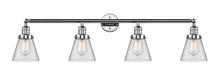 Innovations Lighting 215-PC-G62 - Cone - 4 Light - 42 inch - Polished Chrome - Adjustable Bath Vanity Light