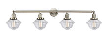 Innovations Lighting 215-SN-G532 - Oxford - 4 Light - 46 inch - Brushed Satin Nickel - Adjustable Bath Vanity Light