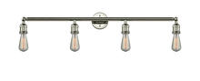 Innovations Lighting 215-PN - Bare Bulb - 4 Light - 42 inch - Polished Nickel - Adjustable Bath Vanity Light