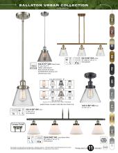 Cone - 1 Light - 8 inch - Antique Copper - Mini Pendant