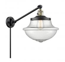 Innovations Lighting 237-BAB-G544 - Oxford - 1 Light - 12 inch - Black Antique Brass -Adjustable Swing Arm