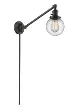 Innovations Lighting 237-OB-G204-6 - Beacon - 1 Light - 6 inch - Oil Rubbed Bronze -Adjustable Swing Arm
