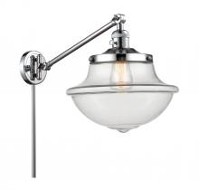 Innovations Lighting 237-PC-G542 - Oxford - 1 Light - 12 inch - Polished Chrome -Adjustable Swing Arm