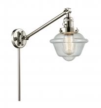 Innovations Lighting 237-PN-G534 - Oxford - 1 Light - 8 inch - Polished Nickel -Adjustable Swing Arm