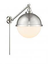 Innovations Lighting 237-SN-HFS-121-SN - Hampden - 1 Light - 13 inch - Brushed Satin Nickel -Adjustable Swing Arm