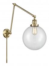 Innovations Lighting 238-AB-G202-10 - Beacon - 1 Light - 10 inch - Antique Brass -Adjustable Swing Arm