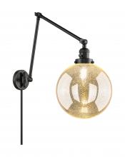 Innovations Lighting 238-BK-G208-10 - Beacon - 1 Light - 10 inch - Matte Black -Adjustable Swing Arm