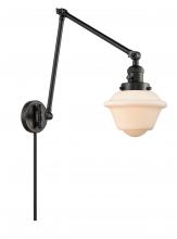 Innovations Lighting 238-BK-G531 - Oxford - 1 Light - 8 inch - Matte Black -Adjustable Swing Arm