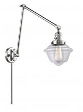Innovations Lighting 238-PC-G532 - Oxford - 1 Light - 8 inch - Polished Chrome -Adjustable Swing Arm