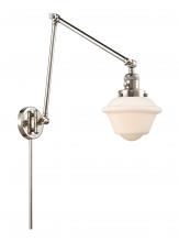 Innovations Lighting 238-PN-G531 - Oxford - 1 Light - 8 inch - Polished Nickel -Adjustable Swing Arm