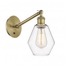 Innovations Lighting 317-1W-AB-G652-6 - Cindyrella - 1 Light - 6 inch - Antique Brass - Adjustable Sconce