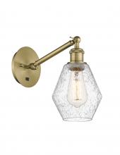 Innovations Lighting 317-1W-AB-G654-6 - Cindyrella - 1 Light - 6 inch - Antique Brass - Adjustable Sconce