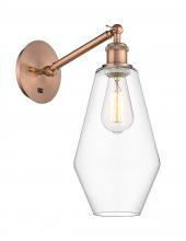 Innovations Lighting 317-1W-AC-G652-7 - Cindyrella - 1 Light - 7 inch - Antique Copper - Adjustable Sconce