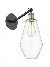 Innovations Lighting 317-1W-BAB-G652-7 - Cindyrella - 1 Light - 7 inch - Black Antique Brass - Adjustable Sconce