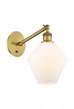 Innovations Lighting 317-1W-BB-G651-8 - Cindyrella - 1 Light - 8 inch - Brushed Brass - Adjustable Sconce