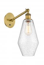 Innovations Lighting 317-1W-BB-G654-7 - Cindyrella - 1 Light - 7 inch - Brushed Brass - Adjustable Sconce