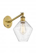 Innovations Lighting 317-1W-BB-G654-8 - Cindyrella - 1 Light - 8 inch - Brushed Brass - Adjustable Sconce