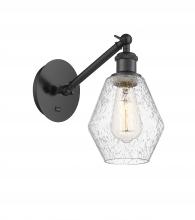 Innovations Lighting 317-1W-BK-G654-6 - Cindyrella - 1 Light - 6 inch - Matte Black - Adjustable Sconce