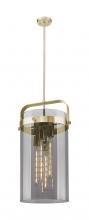 Innovations Lighting 413-4SL-CB-G413-4S-12SM - Pilaster - 4 Light - 12 inch - Champagne Bronze - Pendant