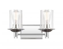 Innovations Lighting 417-2W-PC-G4172 - Manhattan - 2 Light - 15 inch - Polished Chrome - Bath Vanity Light