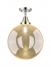 Innovations Lighting 447-1C-PN-G208-12 - Beacon - 1 Light - 12 inch - Polished Nickel - Flush Mount
