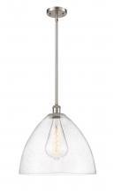 Innovations Lighting 516-1S-SN-GBD-164 - Bristol - 1 Light - 16 inch - Brushed Satin Nickel - Pendant