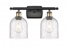 Innovations Lighting 516-2W-BAB-G558-6SDY - Bella - 2 Light - 16 inch - Black Antique Brass - Bath Vanity Light