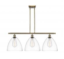 Innovations Lighting 516-3I-AB-GBD-122 - Bristol - 3 Light - 39 inch - Antique Brass - Cord hung - Island Light