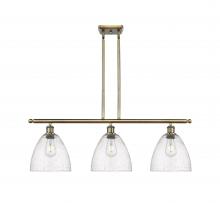 Innovations Lighting 516-3I-AB-GBD-94 - Bristol - 3 Light - 36 inch - Antique Brass - Cord hung - Island Light