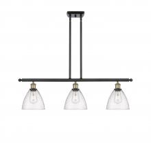 Innovations Lighting 516-3I-BAB-GBD-754 - Bristol - 3 Light - 36 inch - Black Antique Brass - Cord hung - Island Light
