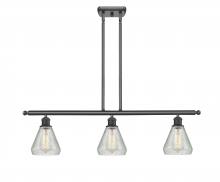 Innovations Lighting 516-3I-BK-G275-LED - Conesus - 3 Light - 36 inch - Matte Black - Cord hung - Island Light