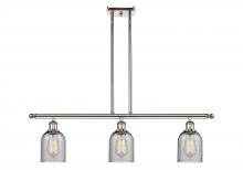 Innovations Lighting 516-3I-PN-G257-LED - Caledonia - 3 Light - 36 inch - Polished Nickel - Cord hung - Island Light