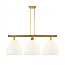 Innovations Lighting 516-3I-SG-GBD-121 - Bristol - 3 Light - 39 inch - Satin Gold - Cord hung - Island Light
