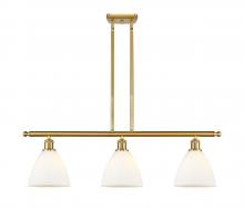 Innovations Lighting 516-3I-SG-GBD-751 - Bristol - 3 Light - 36 inch - Satin Gold - Cord hung - Island Light