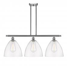 Innovations Lighting 516-3I-SN-GBD-122 - Bristol - 3 Light - 39 inch - Brushed Satin Nickel - Cord hung - Island Light