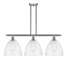 Innovations Lighting 516-3I-SN-GBD-124 - Bristol - 3 Light - 39 inch - Brushed Satin Nickel - Cord hung - Island Light