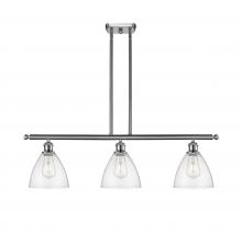 Innovations Lighting 516-3I-SN-GBD-754 - Bristol - 3 Light - 36 inch - Brushed Satin Nickel - Cord hung - Island Light
